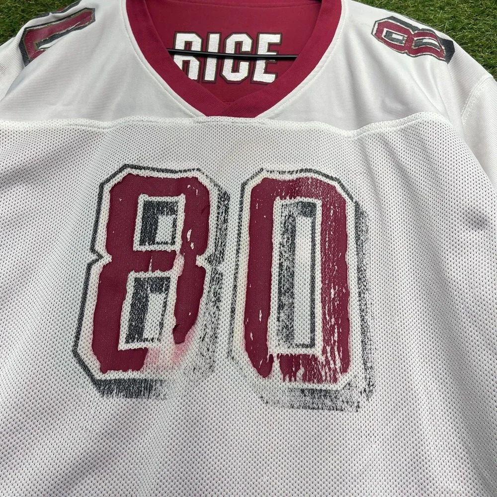San Francisco 49ers Jersey Youth XL NFL Football Rice 80 Reebok Throwback